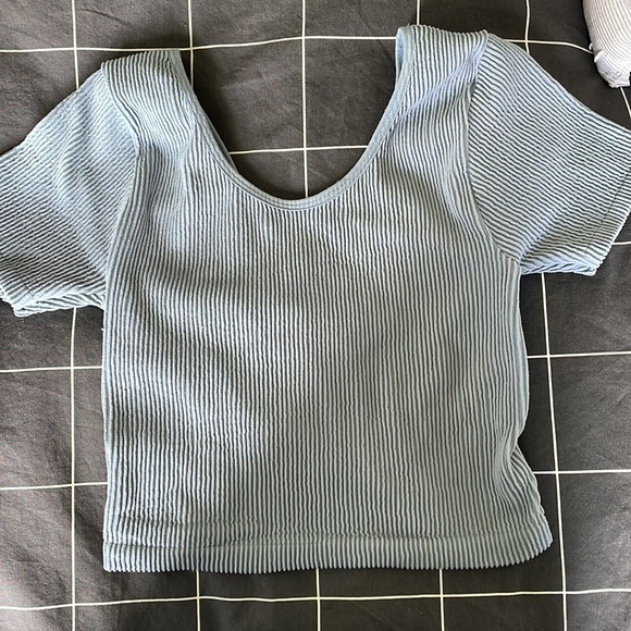 Blue Stretchy Top - Picture 3 of 3